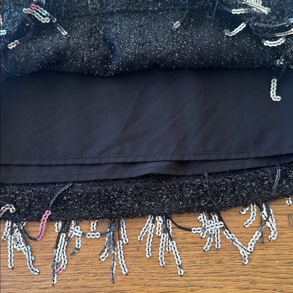 Black and silver sequin skirt Bcbg - Picture 7 of 7